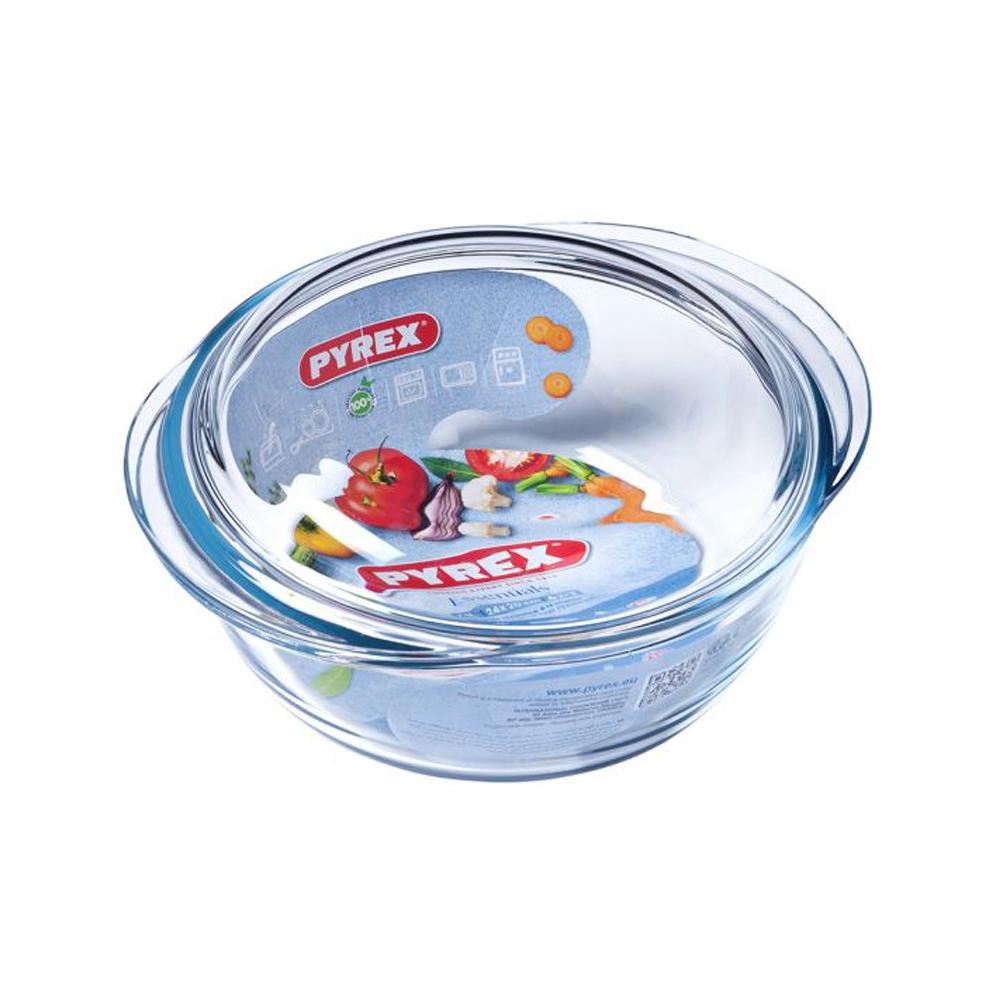 Ապակյա տարա Pyrex 2.1լ (1.6լ+0․5լ)
